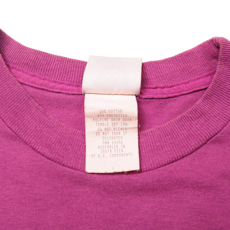 Vintage Mr Bear Too Young To Retire Too Old To Party Signal Artwear Tee Shirt 1993 Size Medium.