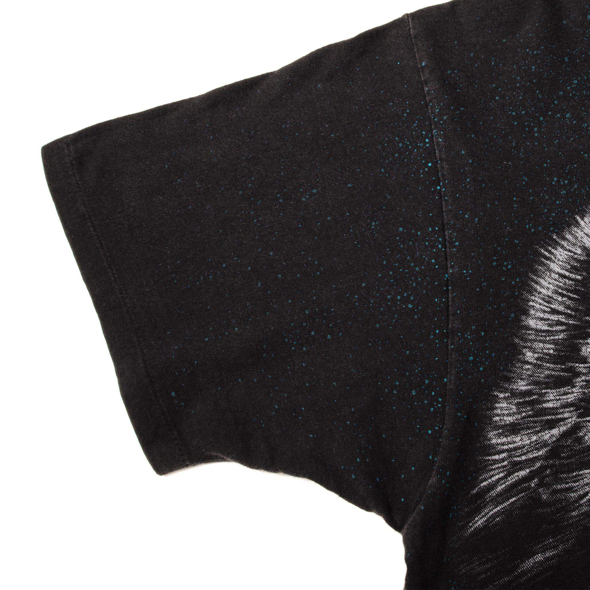 VINTAGE ALL OVER PRINT HARLEY DAVIDSON TEE SHIRT 1990s SIZE LARGE MADE IN USA