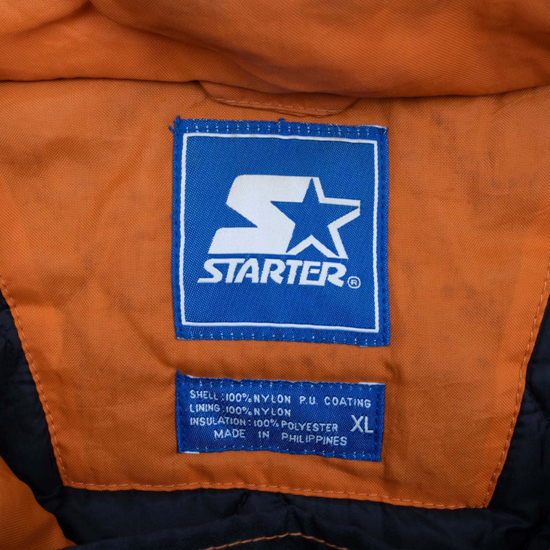Vintage Ncaa Texas Longhorns 1990S Starter Heavy Pullover Jacket Size XL