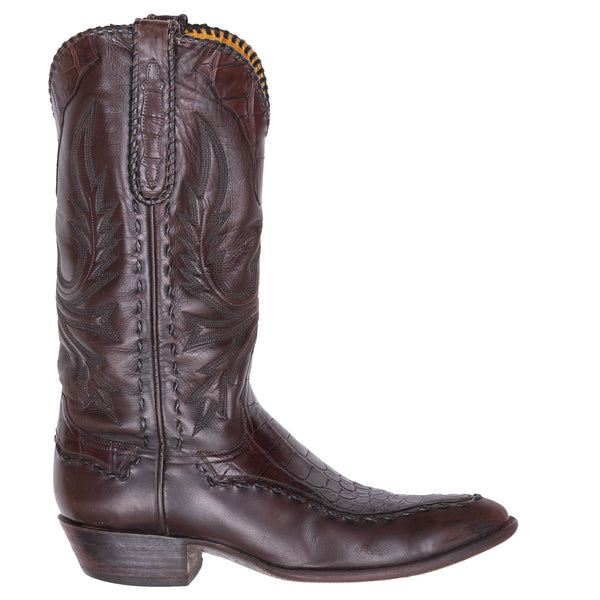 Vintage Stallion Alligator Majestic Brown Leather Boots Size 9 Made In Usa

Box Not Included