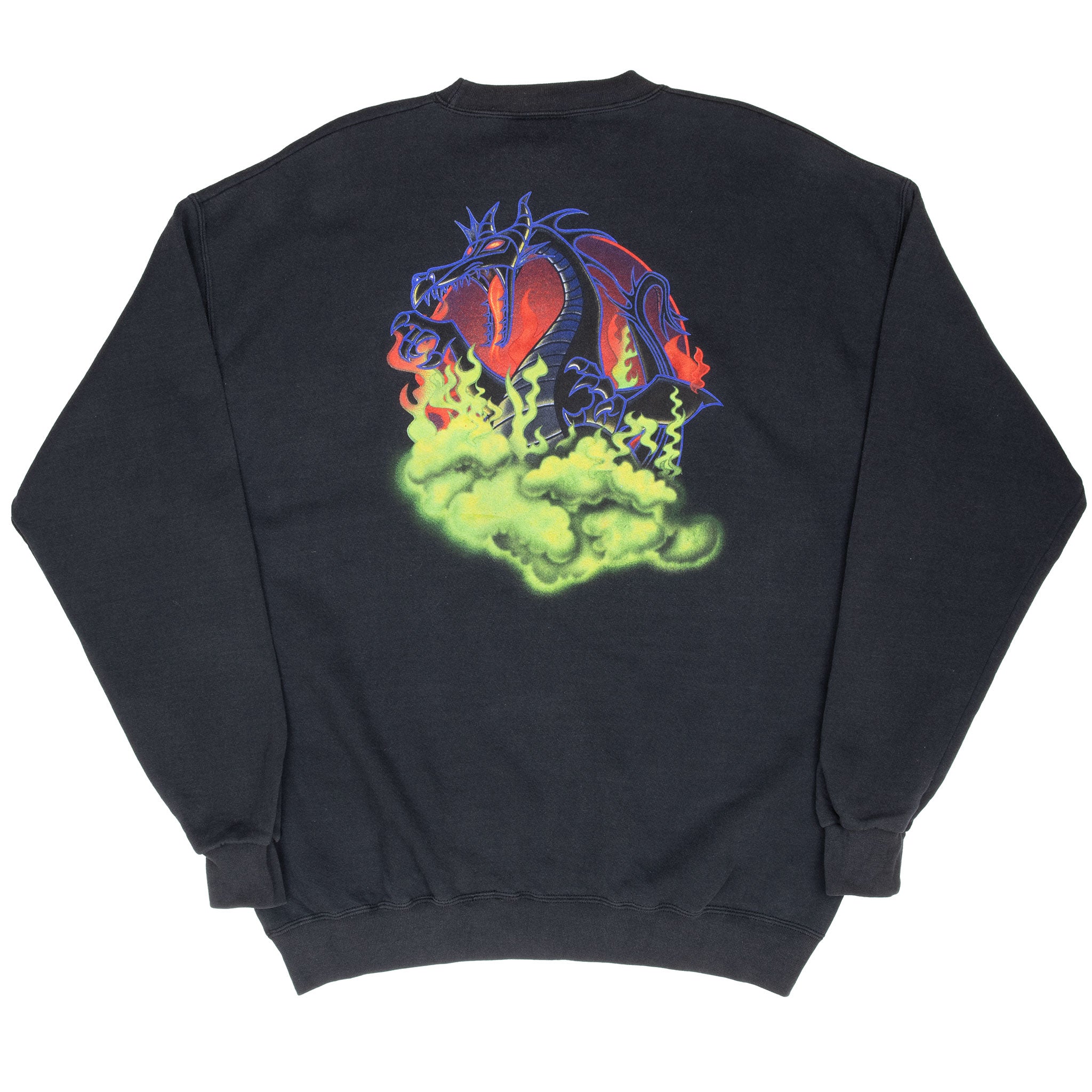 Vintage Disney Villains Maleficent Sweatshirt Mickey Inc 1990S Size Xl Made In Usa