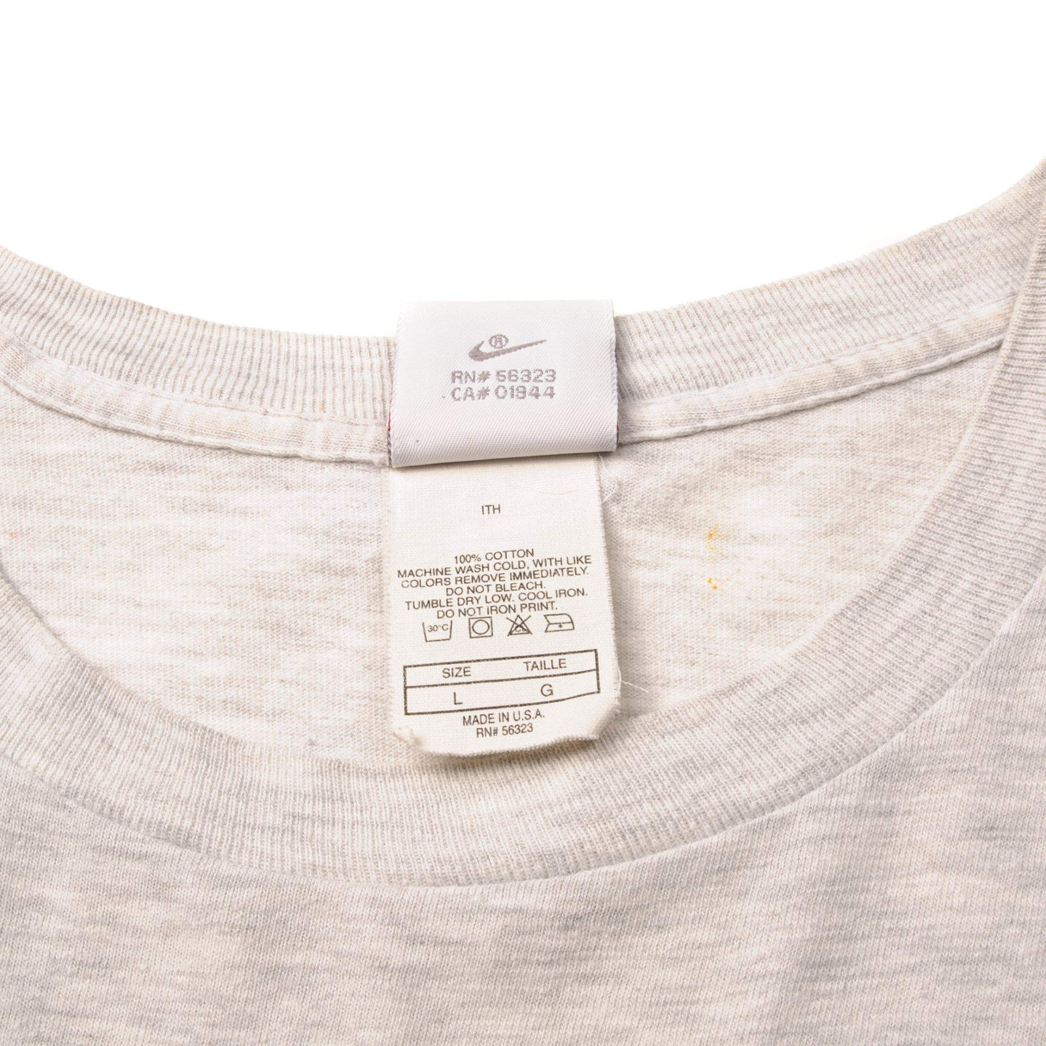 VINTAGE NIKE TEE SHIRT 1987-1994 SIZE LARGE MADE IN USA