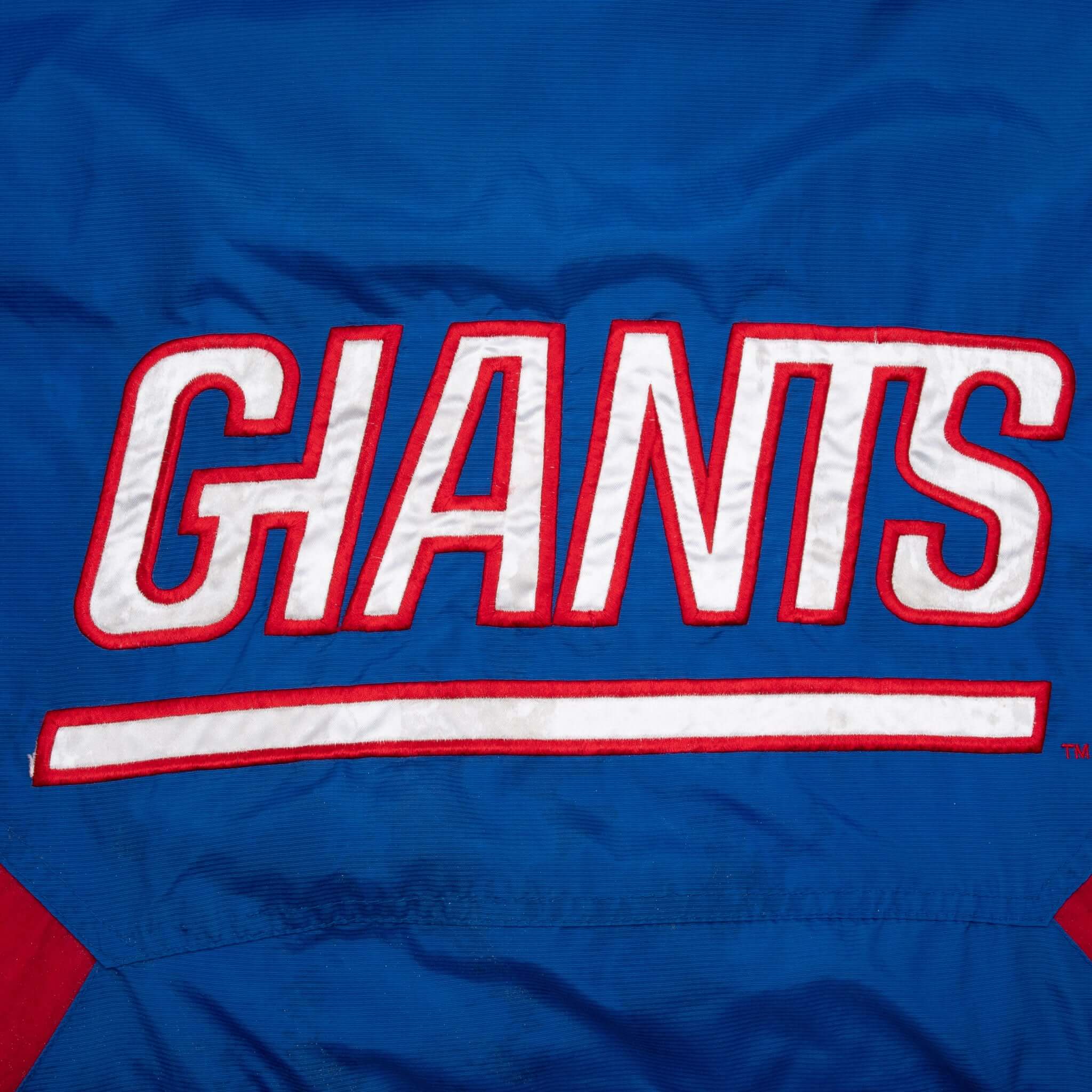 Vintage Nfl New York Giants Heavy Pullover Starter Jacket 1990S Size XL