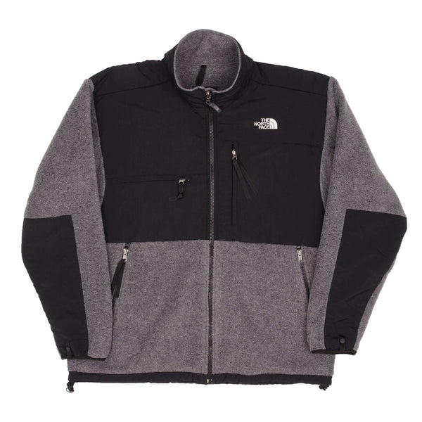 Vintage The North Face Polartec Denali Dark Gray Fleece Jacket Size XL