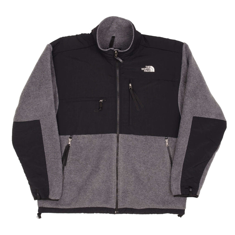 Vintage The North Face Polartec Denali Dark Gray Fleece Jacket Size XL