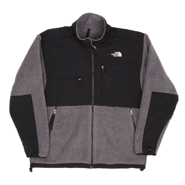 Vintage The North Face Polartec Denali Dark Gray Fleece Jacket Size XL