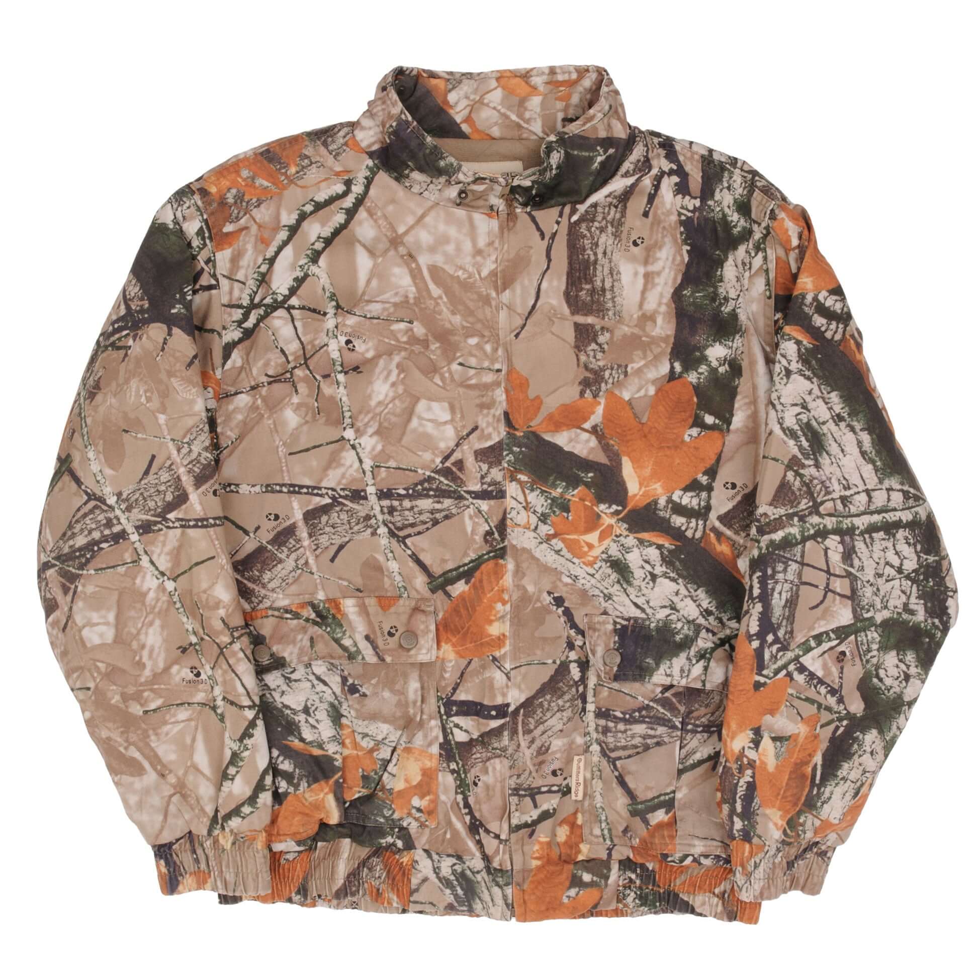 Vintage Fusion 3D Camo Hunting Jacket Size Medium