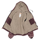 Vintage Carhartt Purple Sherpa Lined Woman Active Jacket WJ141DWN Size Medium