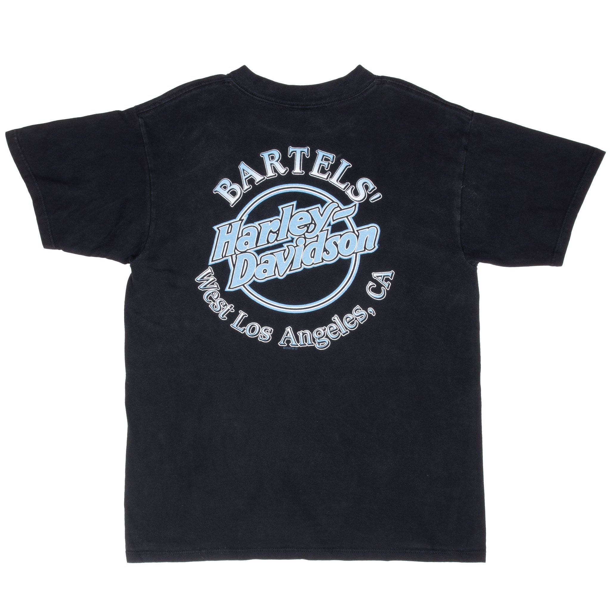 VINTAGE HARLEY DAVIDSON WEST LOS ANGELES 1997 TEE SHIRT LARGE MADE IN USA