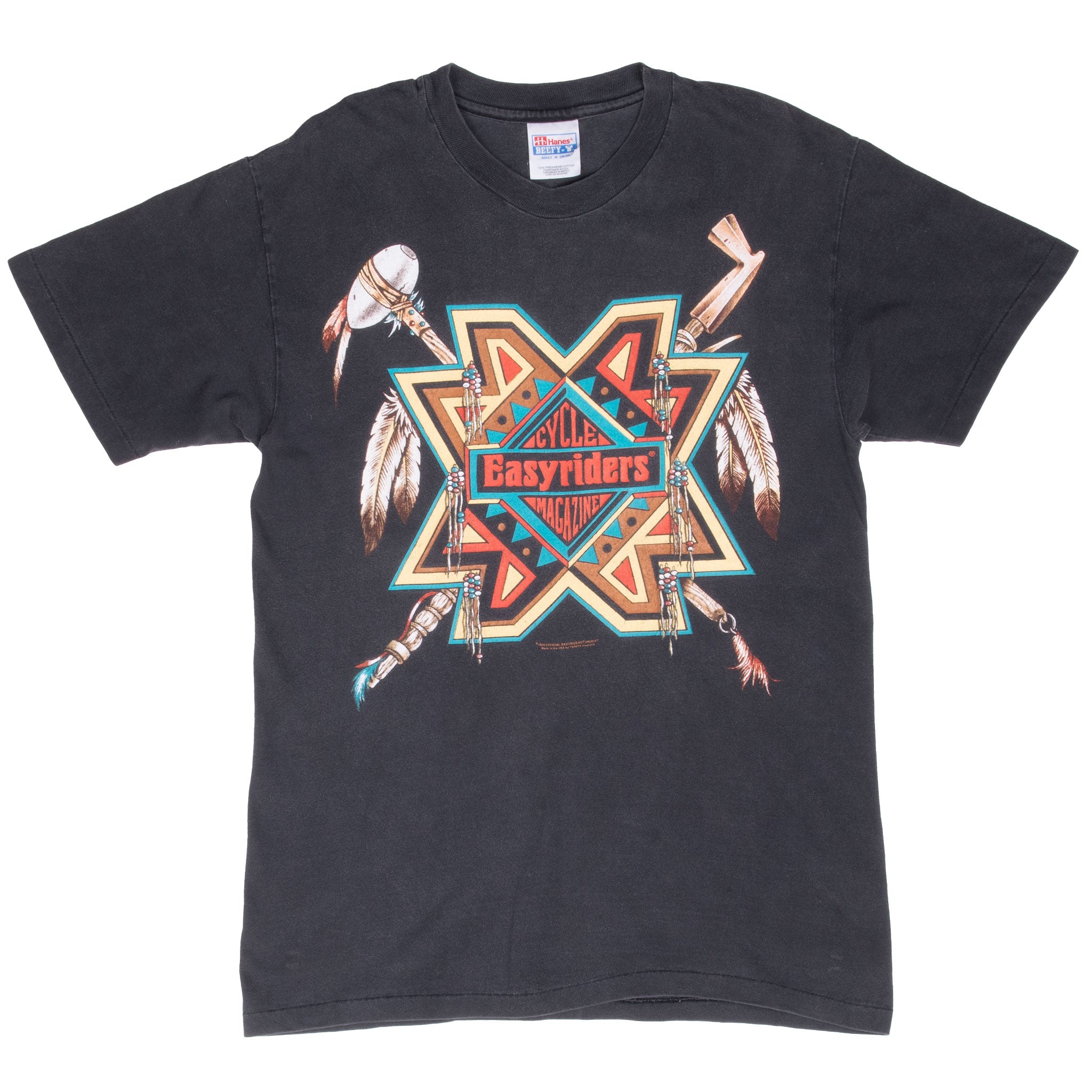 VINTAGE EASY RIDERS CYCLE MAGAZINE TEE SHIRT 1994 SIZE MEDIUM MADE IN USA
