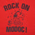 Vintage Peanuts Snoopy Rock On Modoc Sweatshirt 1980s Large Made in USA