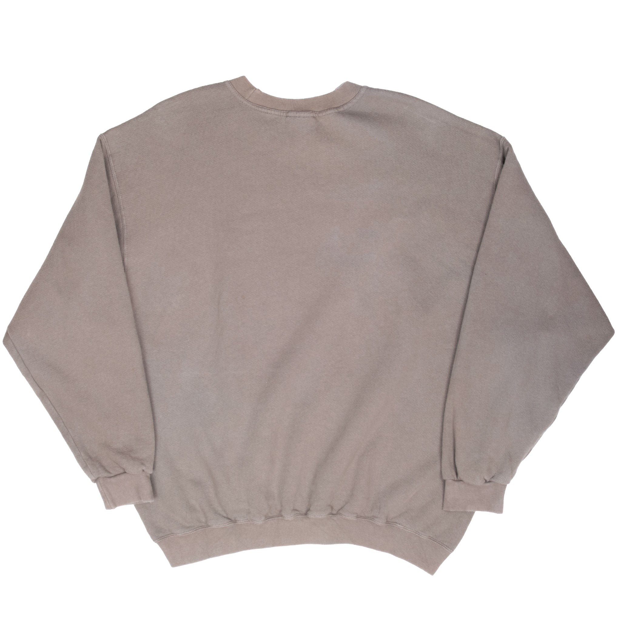 Vintage Nike Classic Swoosh Khaki Sweatshirt 1990S Size XL Made In Usa