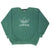Vintage Adidas Spellout Green Crewneck Sweatshirt 1990S Size Large Made In USA