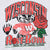 Close-up of Wisconsin Rose Bowl graphic with Bucky Badger, roses and January 1st, 1994 text