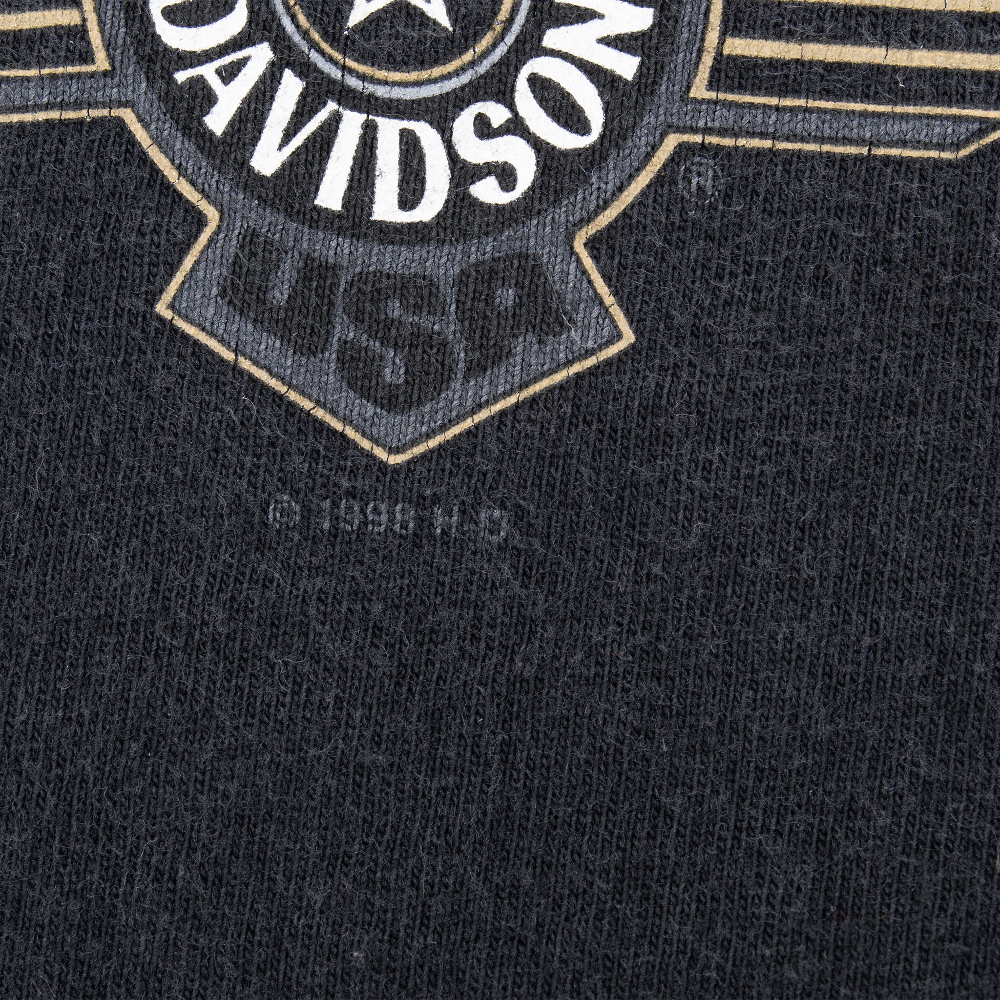 VINTAGE HARLEY DAVIDSON LONGVIEW TEXAS 1998 TEE SHIRT SIZE XL MADE IN USA