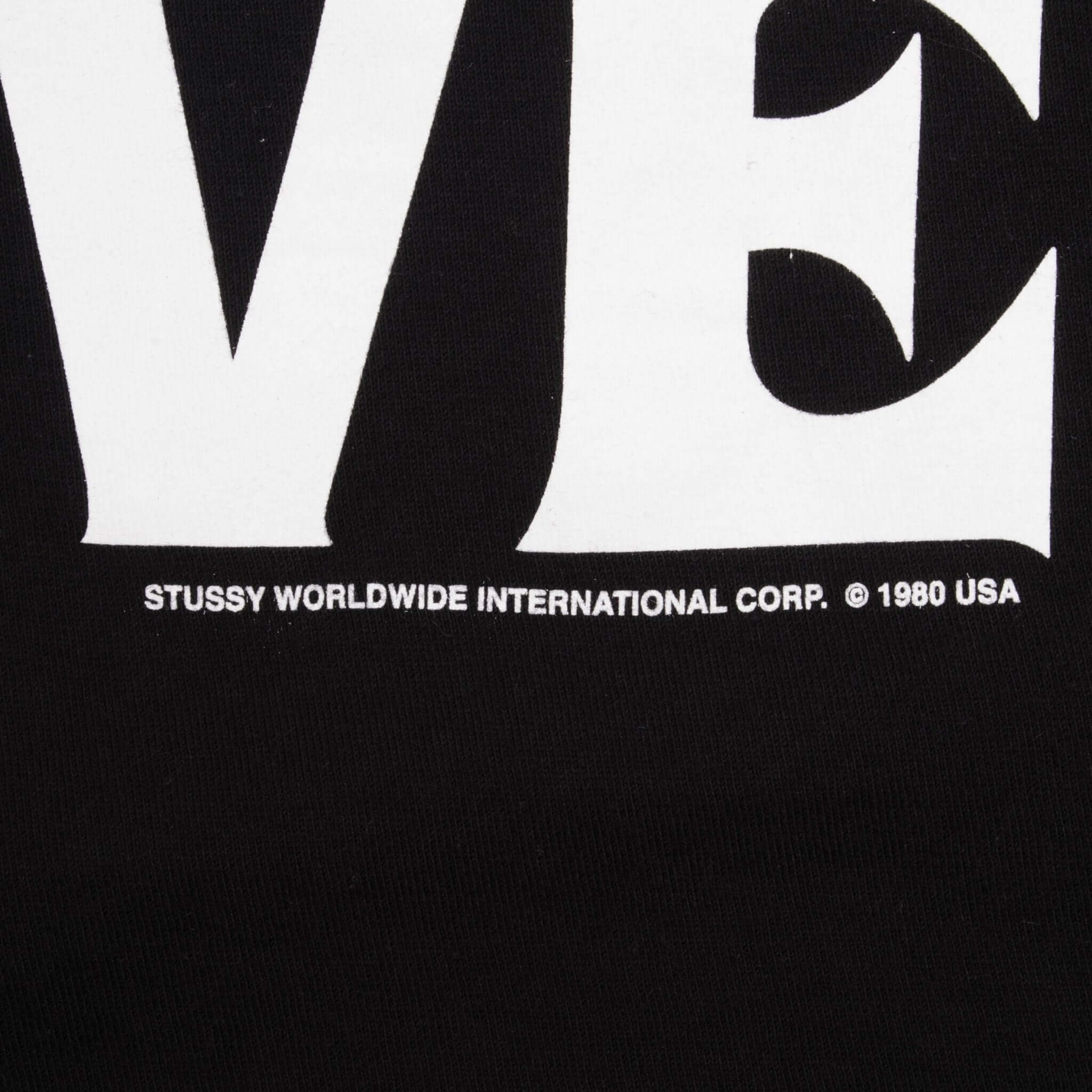 Vintage Stussy Peace And Love Tee Shirt Size Large 