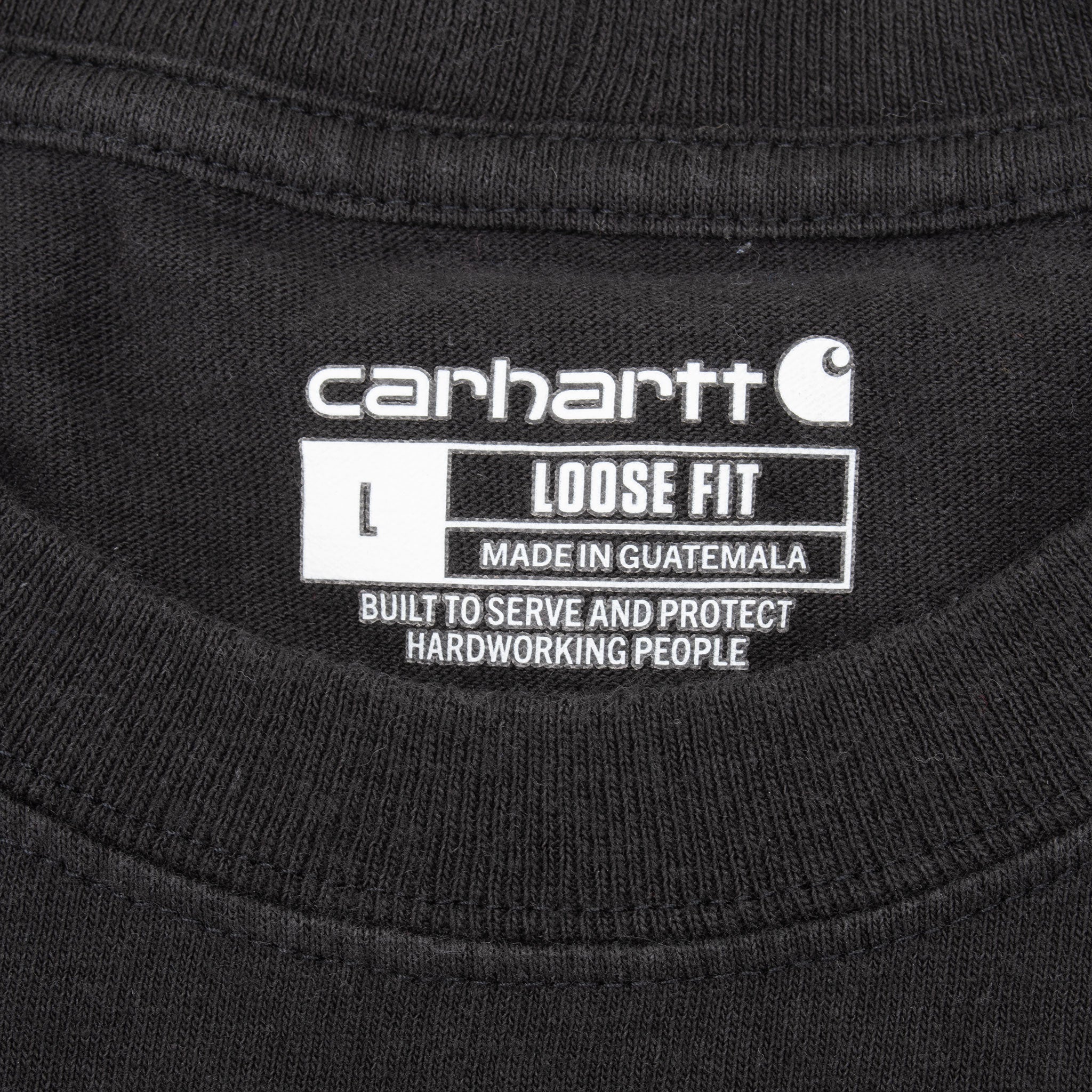 Vintage Carhartt Classic Black Pocket Tee Shirt 2000S Size Large