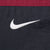 White embroidered Nike Swoosh on black front panel