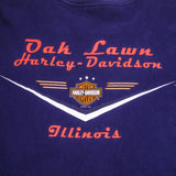 Vintage Harley Davidson Dragon Oak Lawn Illinois 2001 Tee Shirt Size XL Made In Usa 