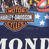 Vintage Harley Davidson Richmond VA 2004 Size XL Made In USA