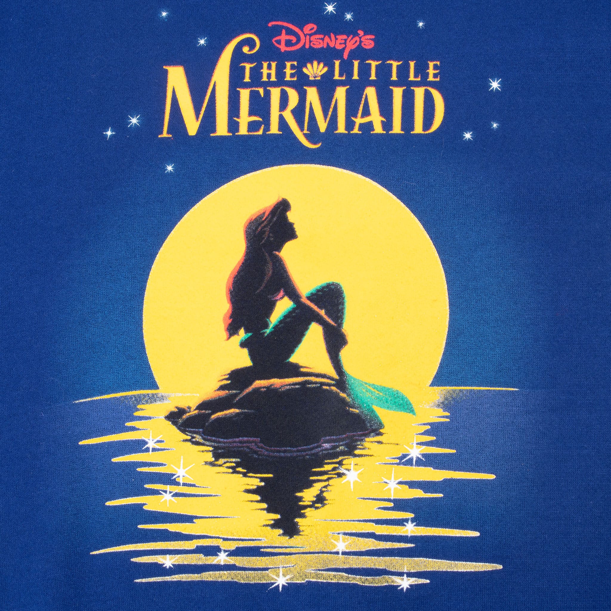 VINTAGE DISNEY THE LITTLE MERMAID 1990S SWEATSHIRT XL MADE IN USA DEADSTOCK