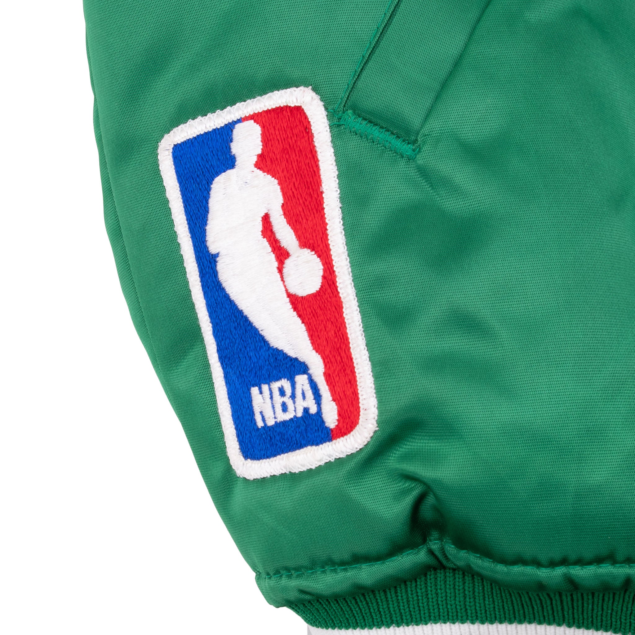 Vintage Nba Boston Celtics Bomber Starter Satin Jacket 1990S Size XL Made In Usa