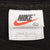 Vintage Nike Classic Swoosh Black Tee Shirt Size 1990s Size XL Made In USA