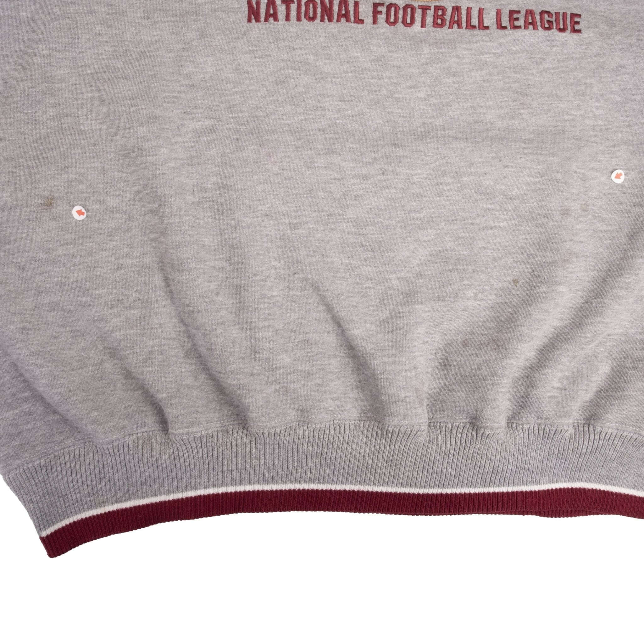 VINTAGE NFL SAN FRANCISCO 49ERS 1990S GREY SWEATSHIRT SIZE 2XL