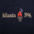 Vintage Champion Atlanta Olympics 1996 Embroidered Tee Shirt Size XL With Single Stitch Sleeves Made In USA