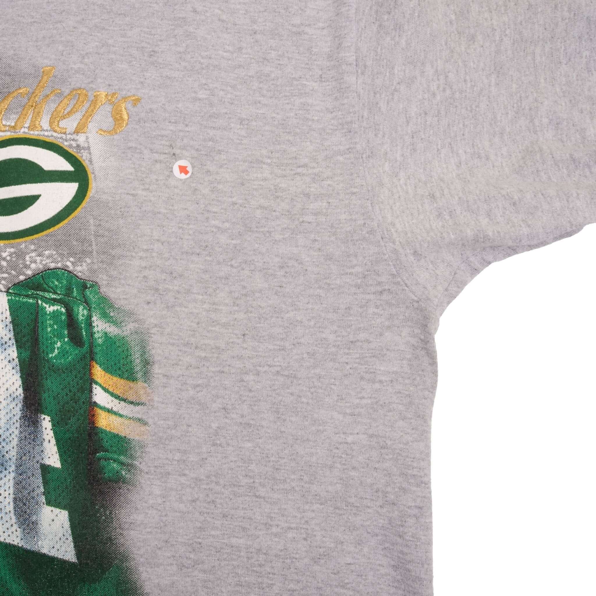 VINTAGE NFL GREEN BAY PACKERS 1990S TEE SHIRT SIZE 2XL MADE IN USA