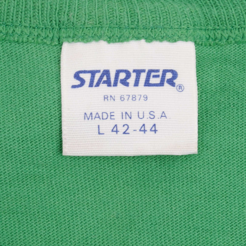 Vintage NFL Philadelphia Eagles 1980S Starter Tee Shirt Size Medium Made In USA With Single Stitch Sleeves