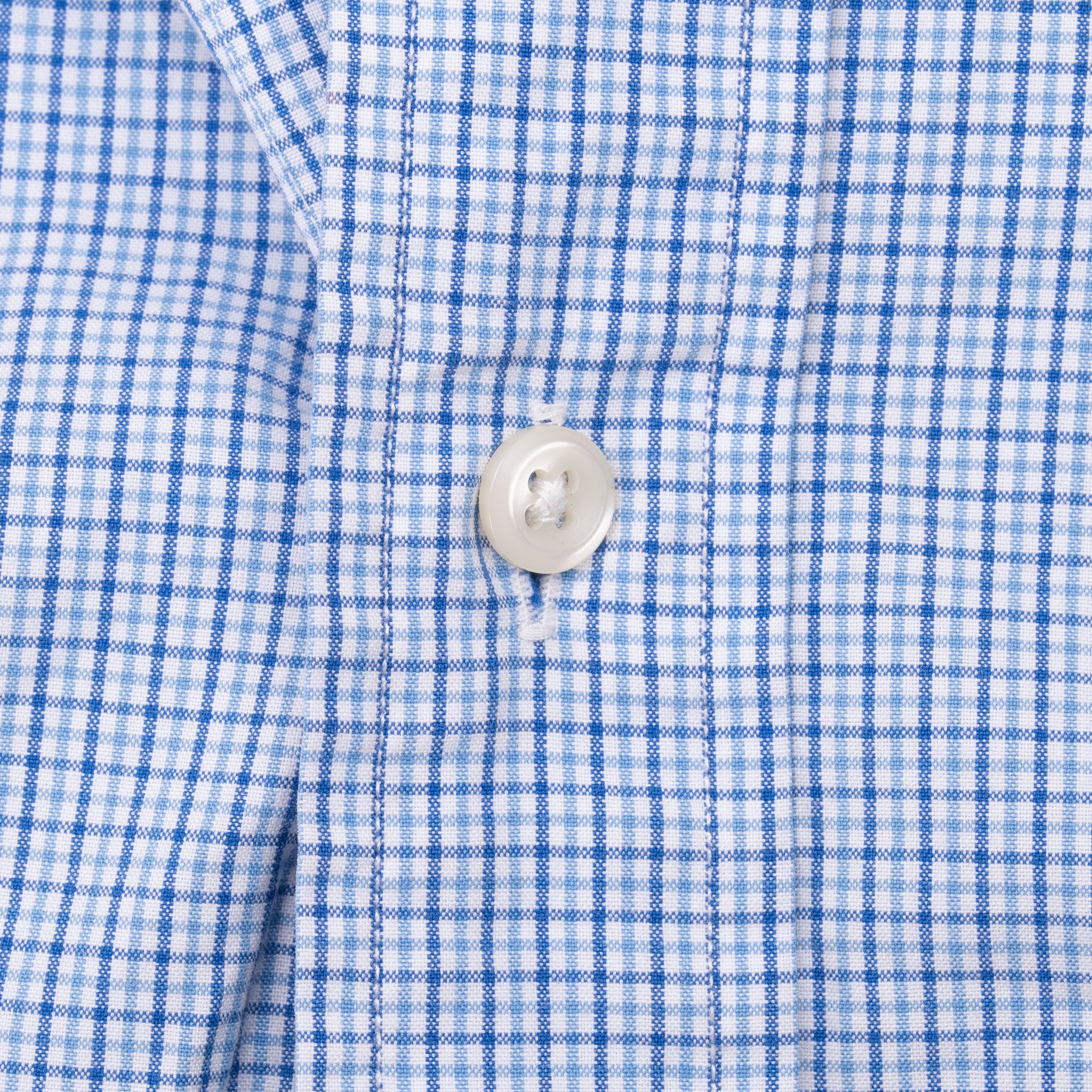 VINTAGE RALPH LAUREN BLUE PLAID CHECKER SHIRT 1990S SIZE XL