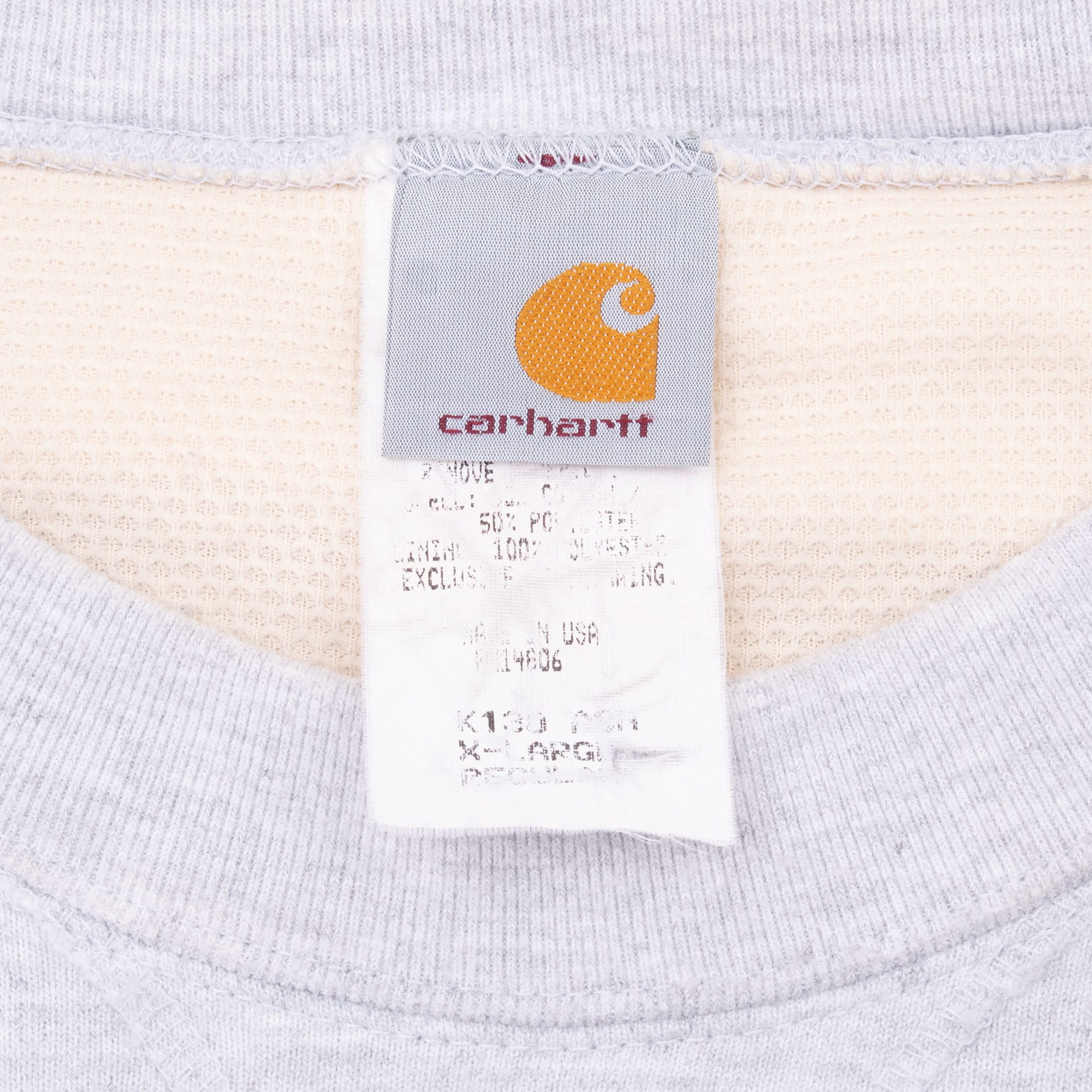 VINTAGE CARHARTT GREY HEAVYWEIGHT CREWNECK SWEATSHIRT 2000 XL MADE IN USA