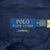 VINTAGE POLO RALPH LAUREN NAVY BLUE LINEN SHIRT SIZE MEDIUM