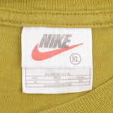 Vintage Nike Swoosh EST 1971 Tee Shirt Size 1990s Size XL Made In USA