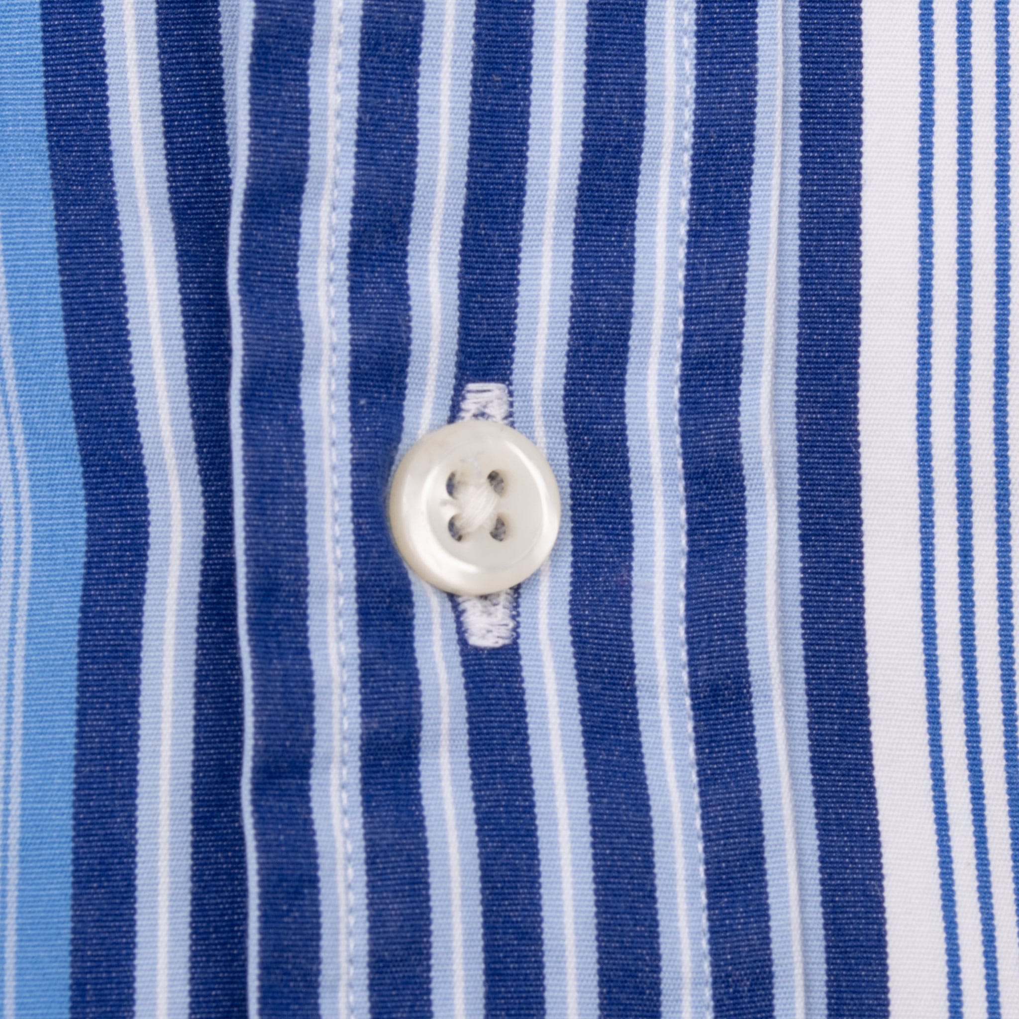 VINTAGE POLO RALPH LAUREN BLUE STRIPED SHIRT 1990S SIZE LARGE