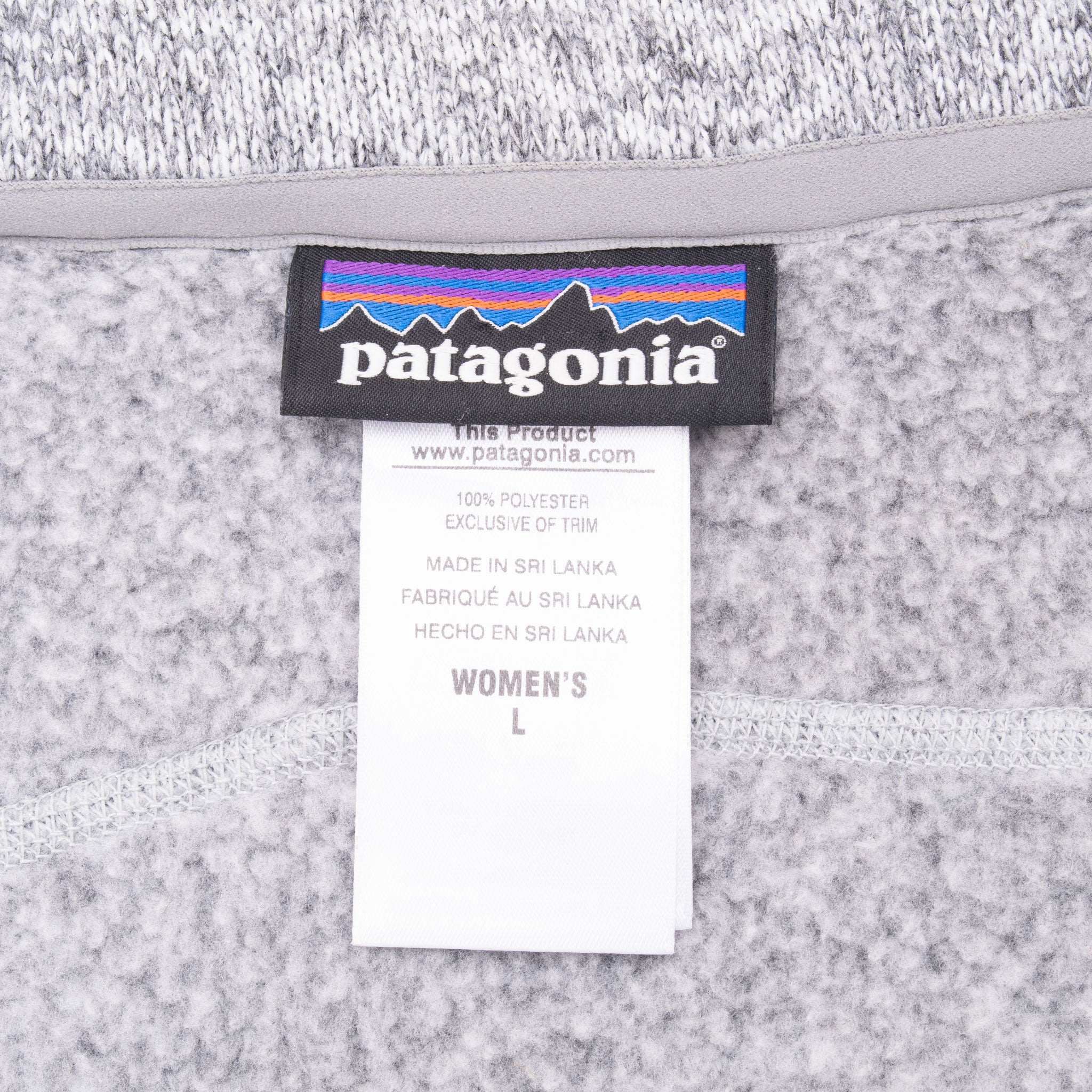 Vintage Patagonia Grey Better Sweater Fleece Vest Jacket 2015 Size Large Women's

STY25885