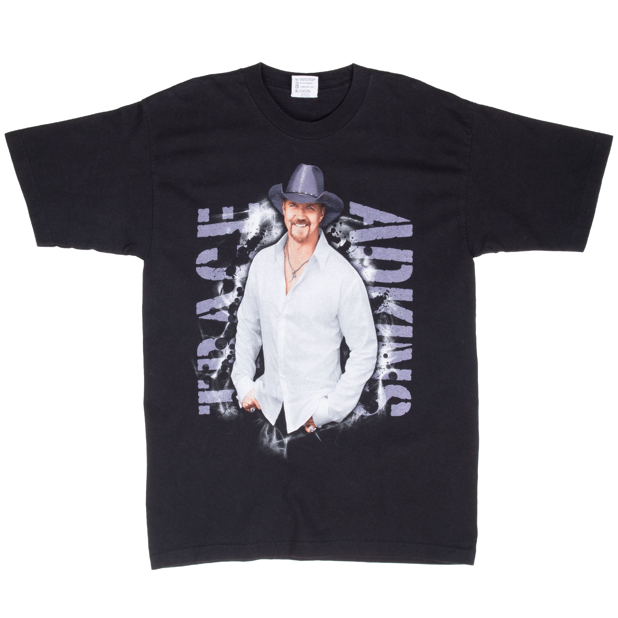 Vintage Trace Adkins Tour 2010 Tee Shirt Size Large Made In Usa