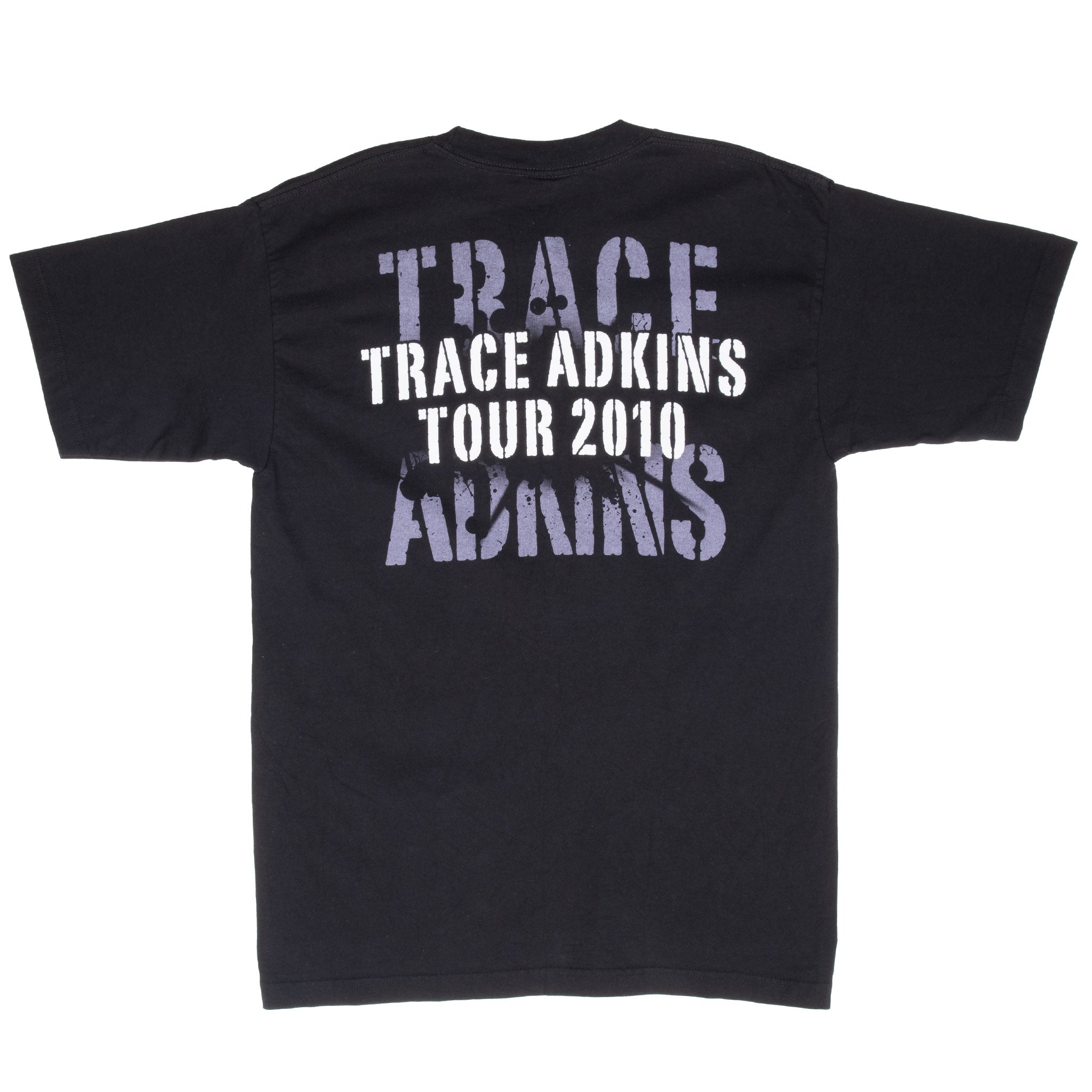 Vintage Trace Adkins Tour 2010 Tee Shirt Size Large Made In Usa