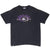 Vintage Mlb Colorado Rockies Embroidered Black Tee Shirt 2000 Size Large