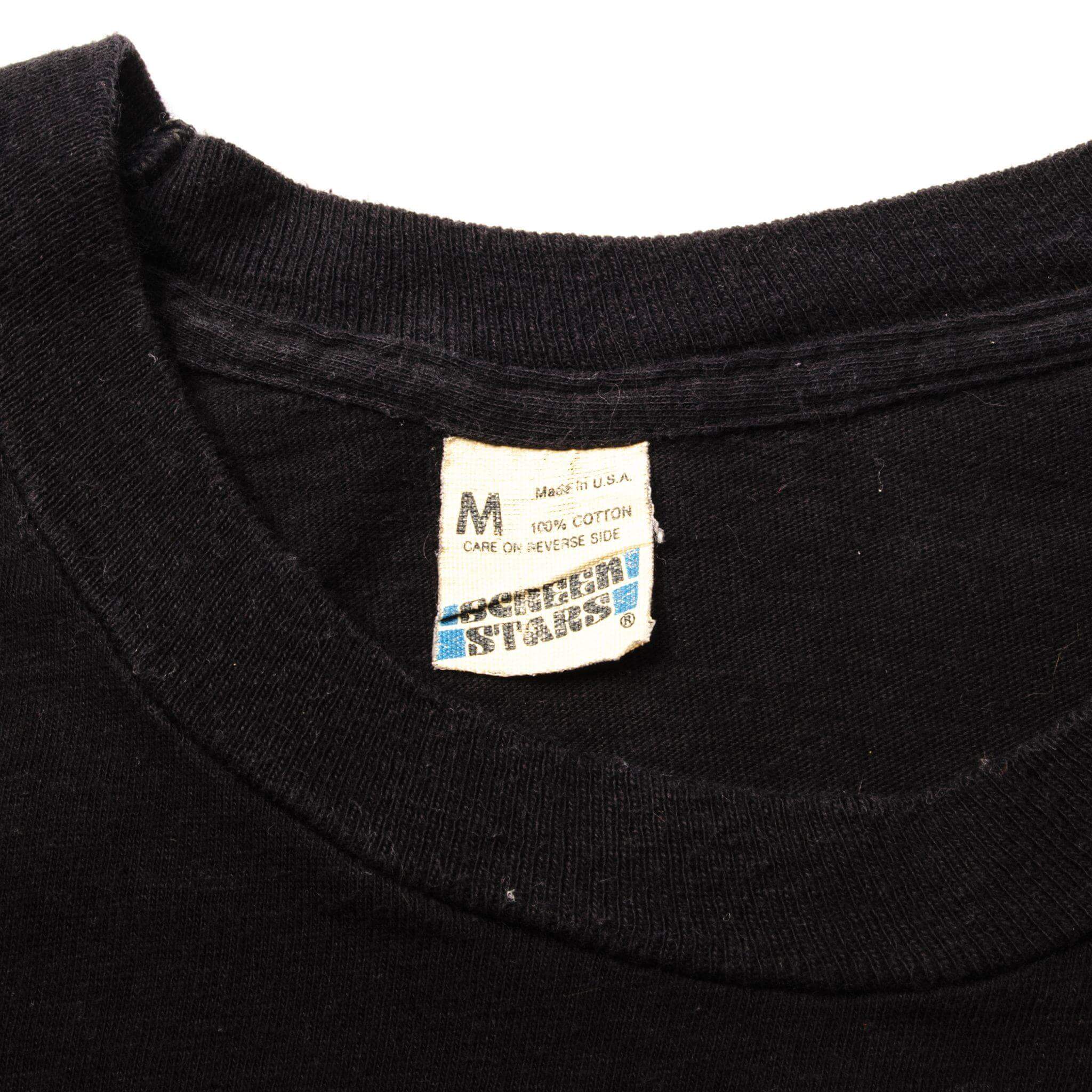 Vintage Led Zeppelin Tee Shirt 1984 Size Small Made In USA With Single Stitch Sleeves.