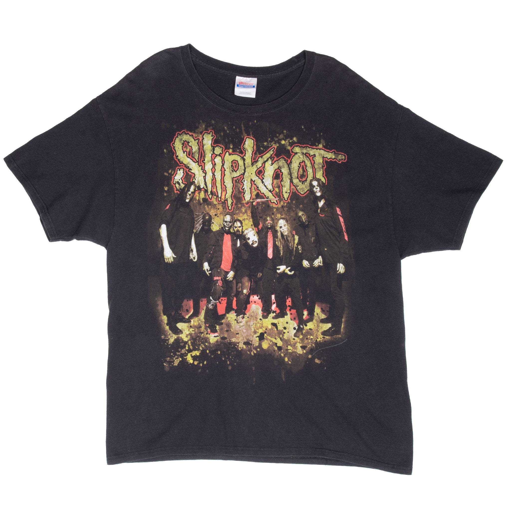 Vintage Slipknot 2009 Black Tee Shirt Size Large