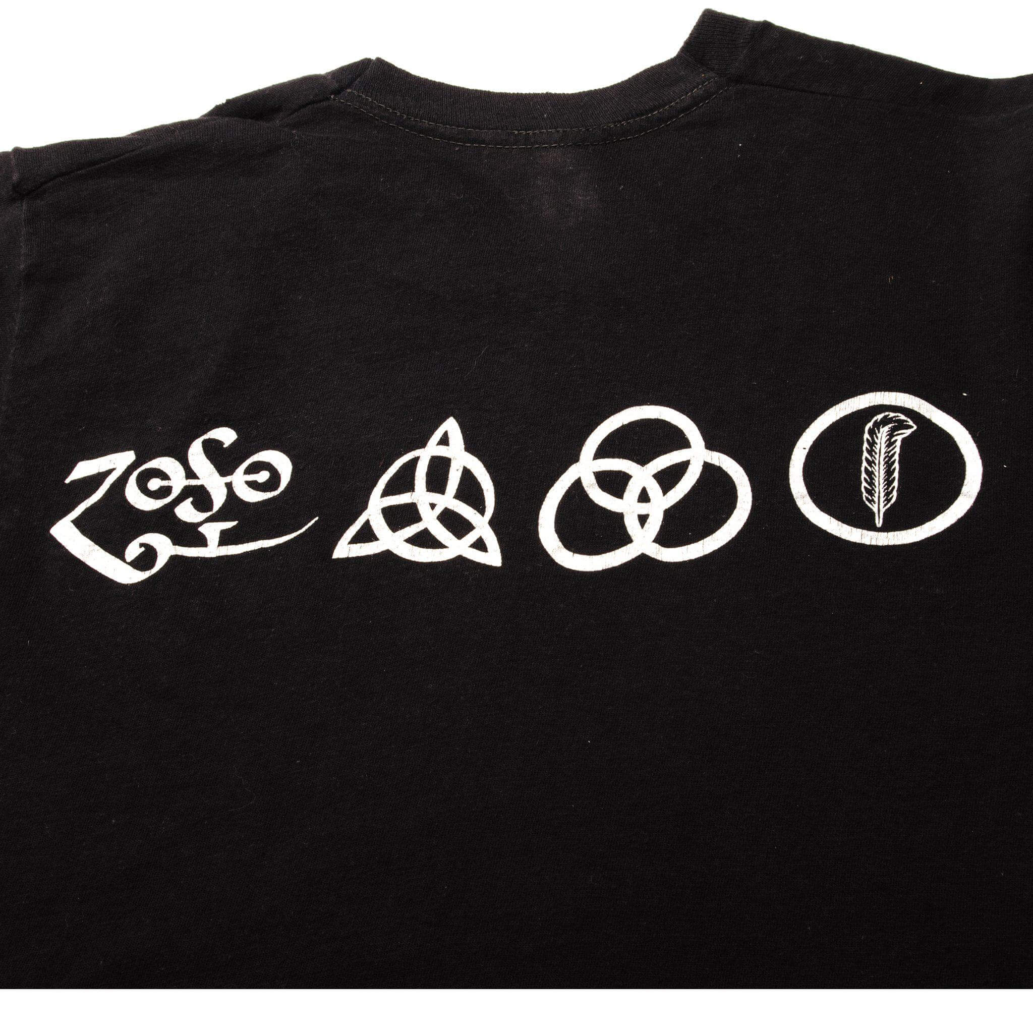 VINTAGE LED ZEPPELIN TEE SHIRT 1984 SIZE SMALL MADE IN USA