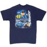 Vintage Nascar Jimmie Johnson Tee Shirt 2000S Size Large