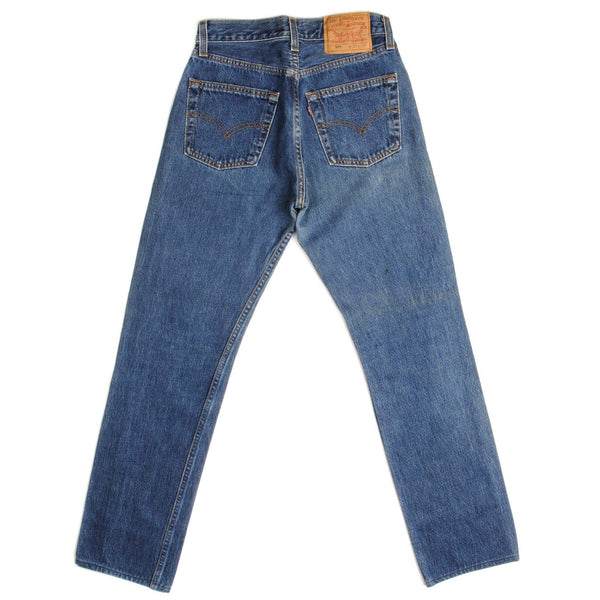 VINTAGE LEVIS 501 JEANS INDIGO 1990S WOMAN SIZE W26 L28 MADE IN USA