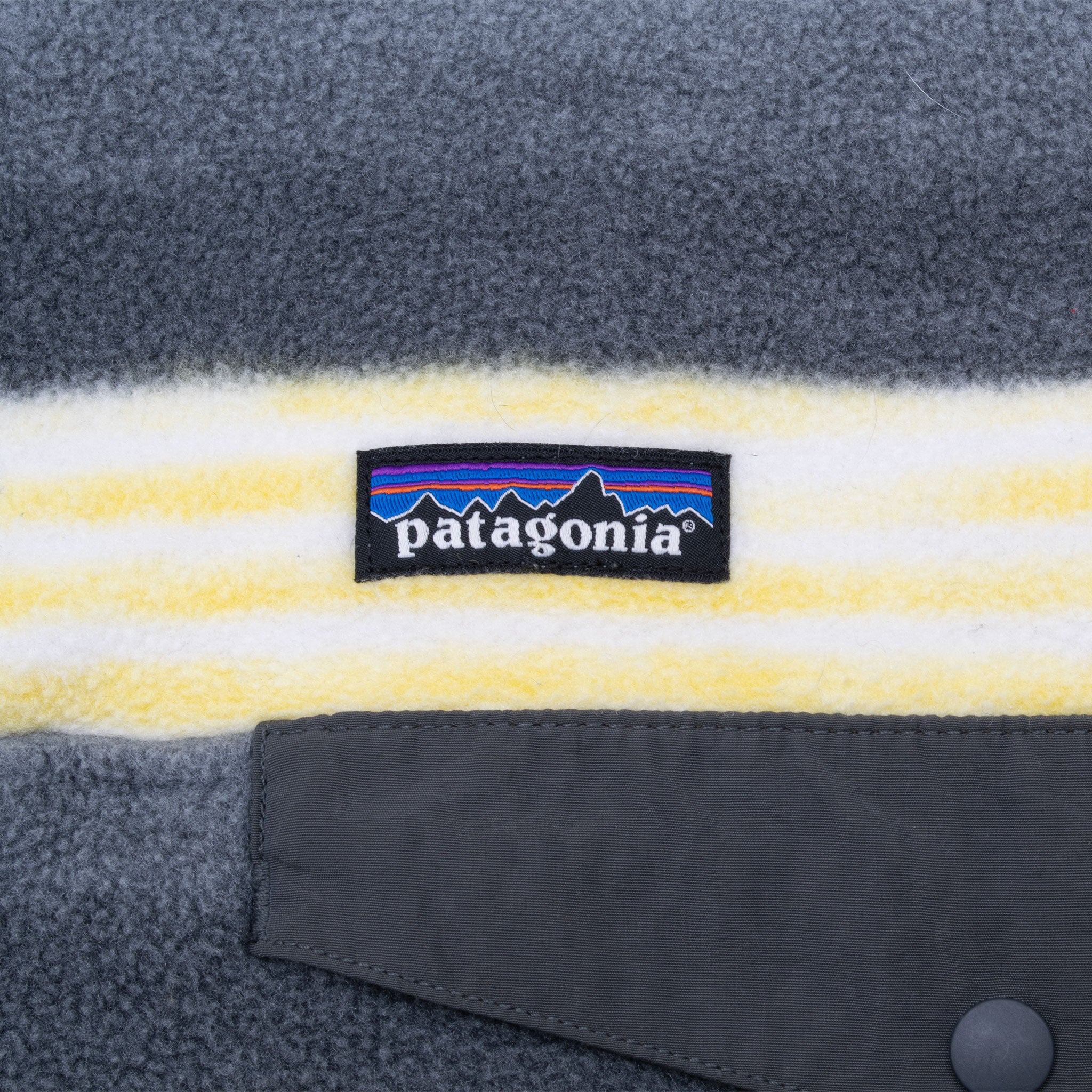 Vintage Patagonia Stripe Synchilla Snap T Pullover Fleece 2016 Jacket Size Small

STY25580