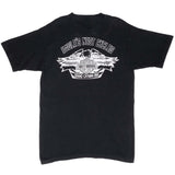 Vintage Harley Davidson Cayman Island 1990S Tee Shirt Medium With Single Stitch Sleeves