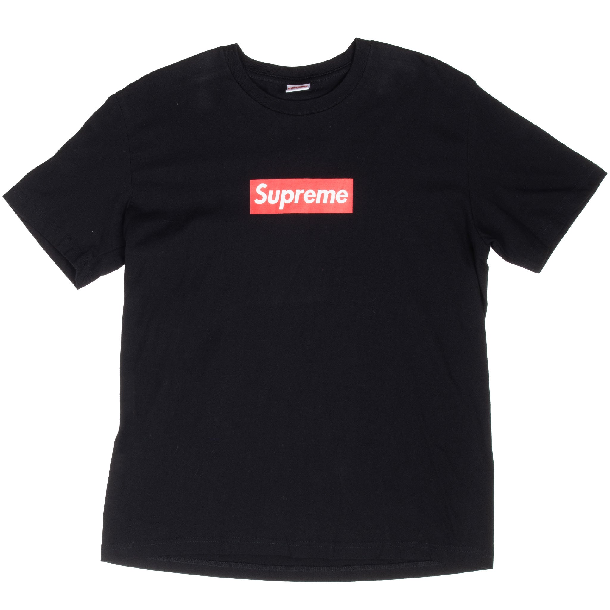 Supreme Box Black Logo Tee Shirt Size Large