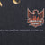 American Biker eagle logo and 1993 copyright print detail