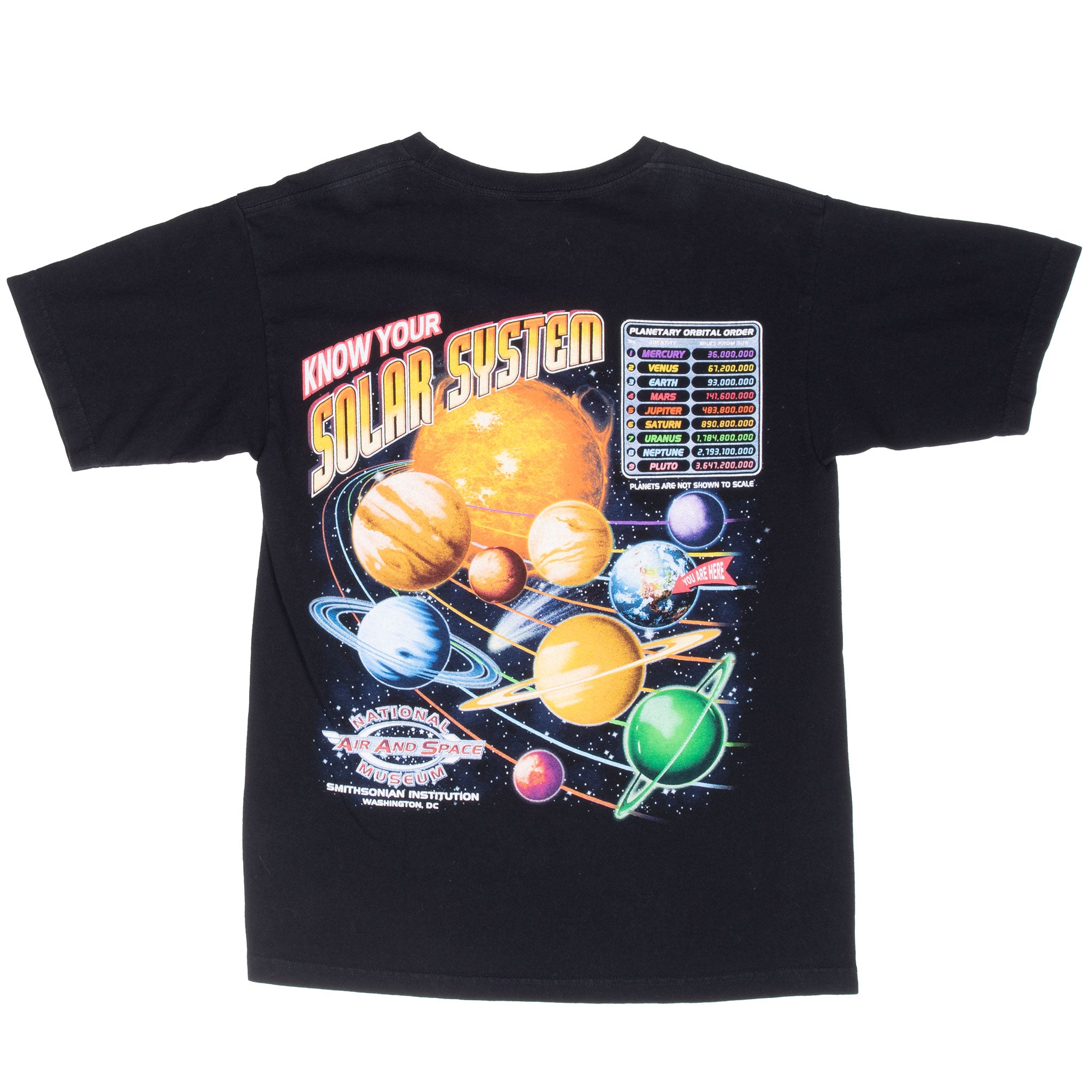 VINTAGE NATIONAL AIR & SPACE MUSEUM SMITHSONIAN INSTITUTE 2000S TEE SHIRT MEDIUM